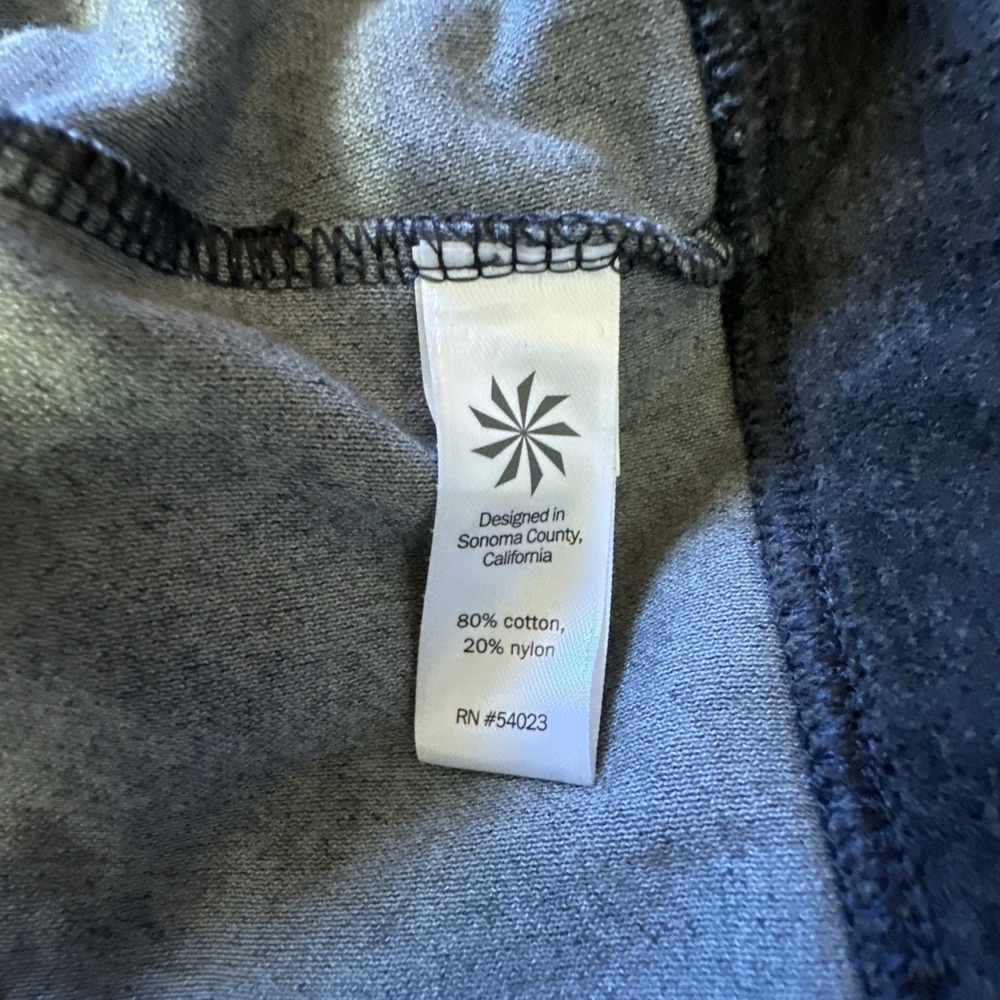 NWT Athleta M Velour Criss Cross Dress Charcoal Gray Quiet Luxury Everyday - Picture 11 of 12